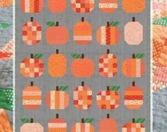 Pumpkins Quilt Pattern by Allison Harris for Cluck Cluck Sew