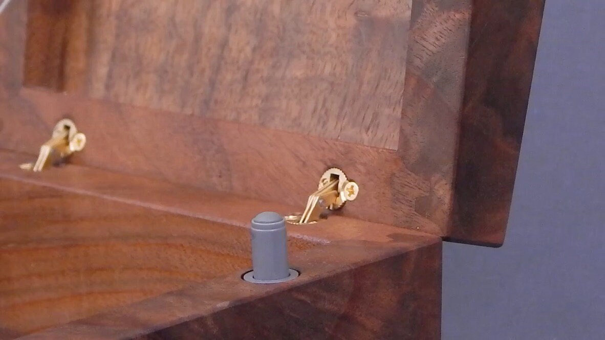 Figured Eastern Walnut Dresser Top Box Etsy