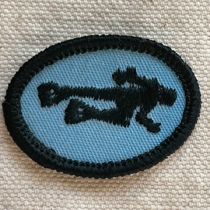 Vintage SCUBA Diving Patch Dacor Blue Water 1990's sports skin