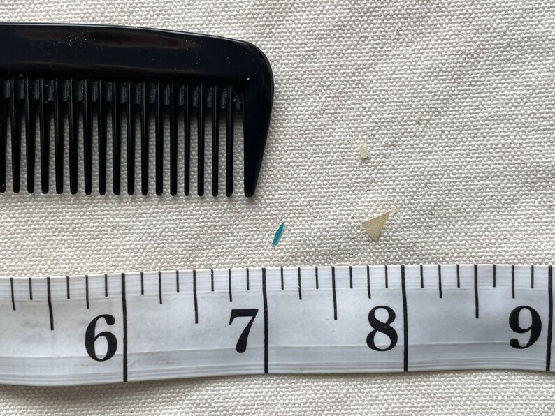 Genuine Ace® Vintage Hard Rubber Combs 7 Half Medium Half Fine Teeth Etsy
