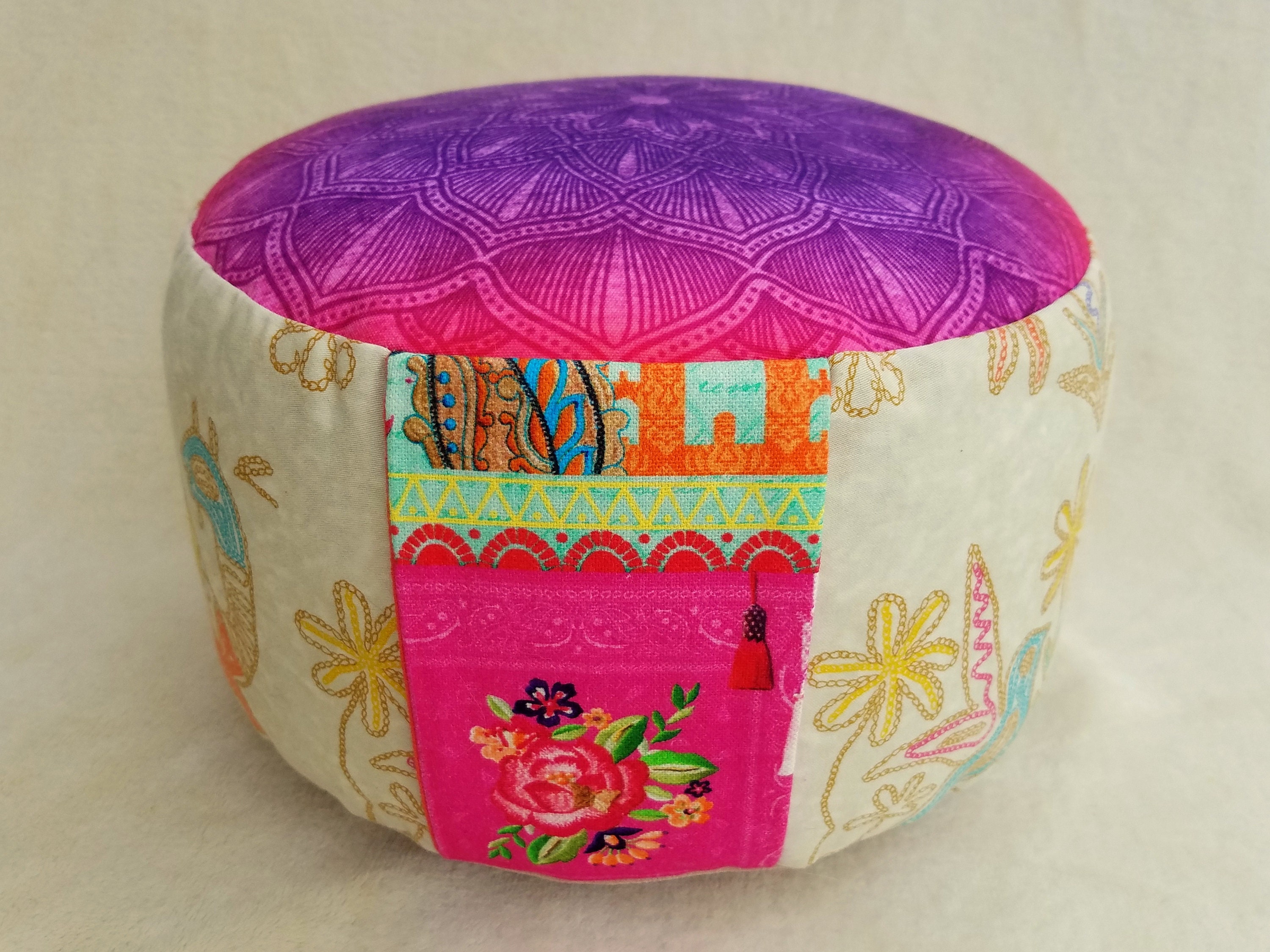 Meditation Pillow Yoga Pillow Bassetti Fabric Yoga Meditation Etsy