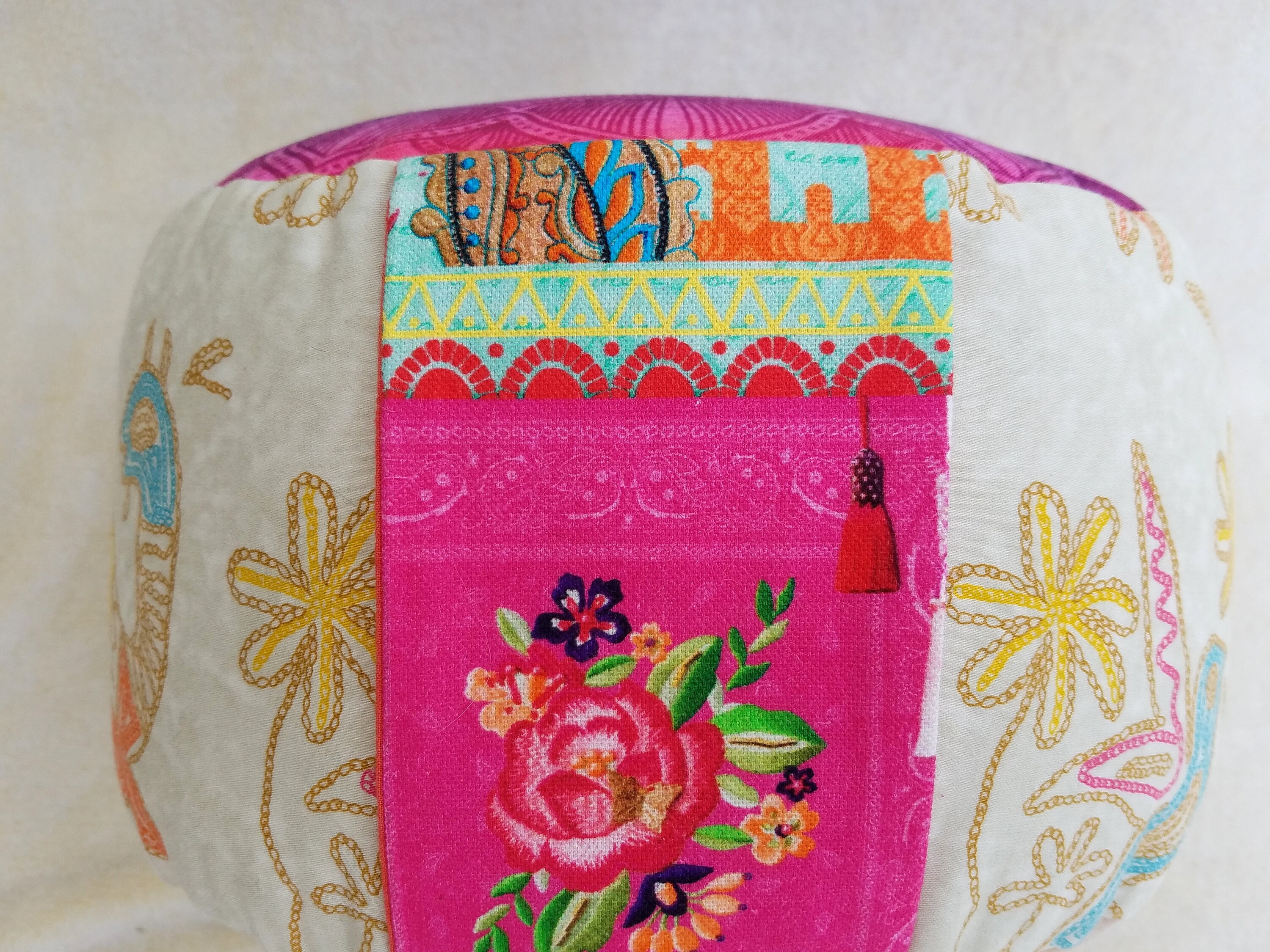 Meditation Pillow Yoga Pillow Bassetti Fabric Yoga Meditation Etsy