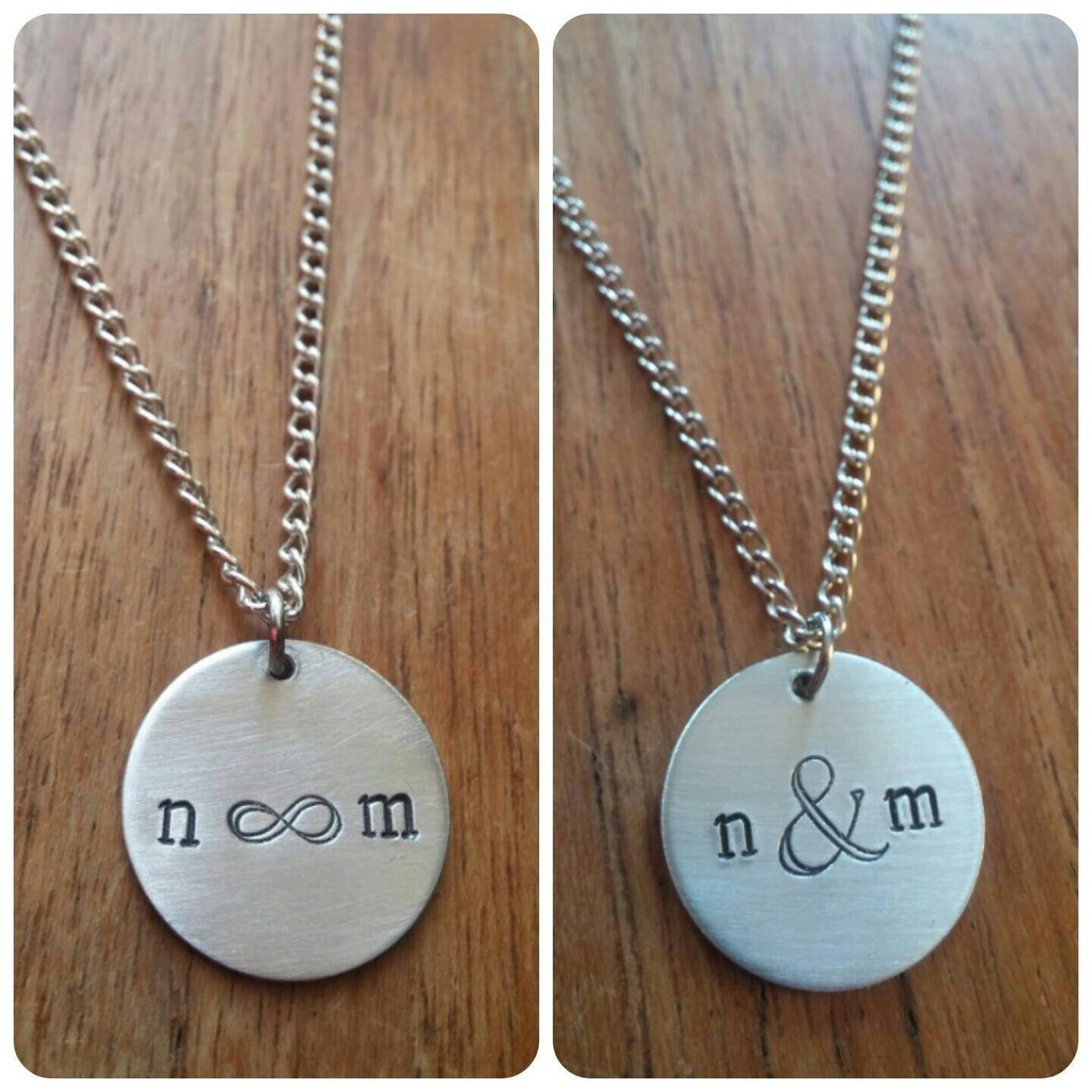 Infinity Symbol & Couples Initials Personalised Customised - Etsy Canada