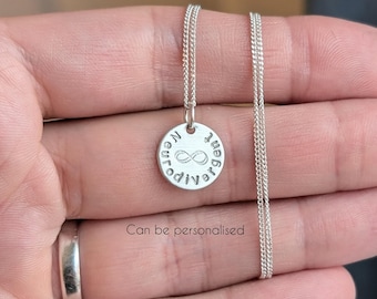 Sterling Silver 'Neurodivergent' Pendant | Hand Stamped Necklace | Neurodiversity, Autistic, Autism, ADHD, AuDHD, Awareness Jewellery