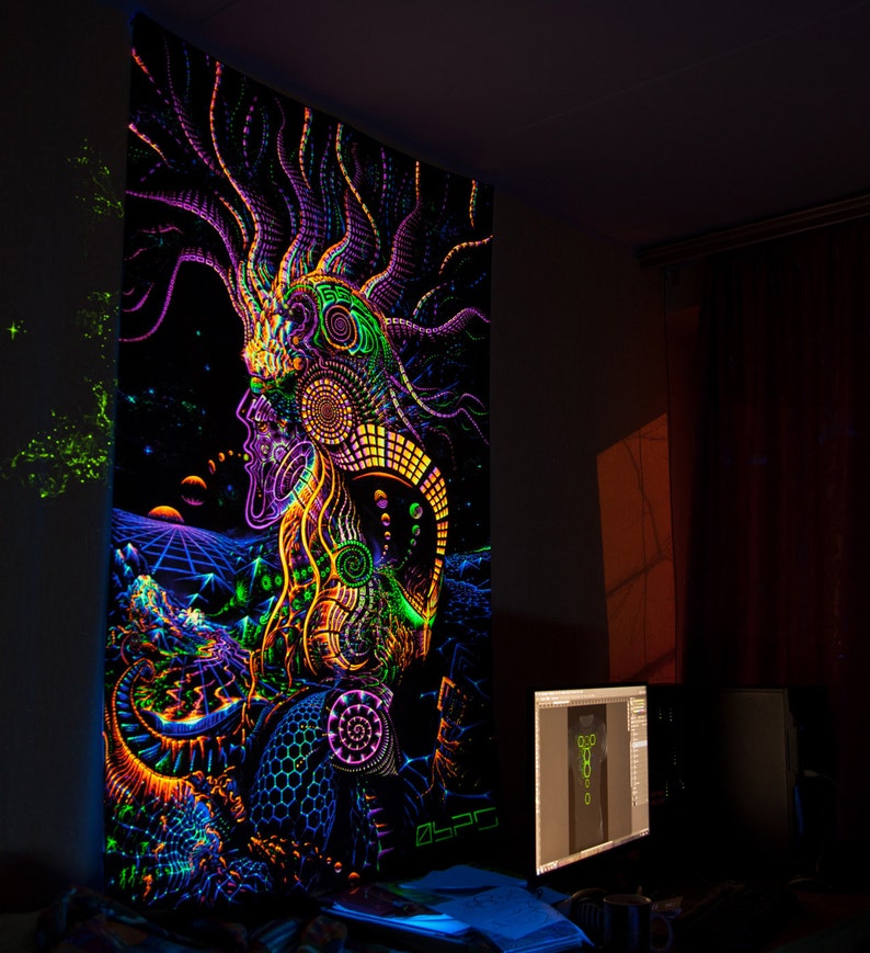 Неоновые картины на стену