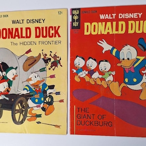 6 Walt Disneys Donald Duck Silver Age Comic Books Gold Key