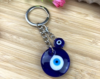 Evil Eye Keychain Set – Protective Charm