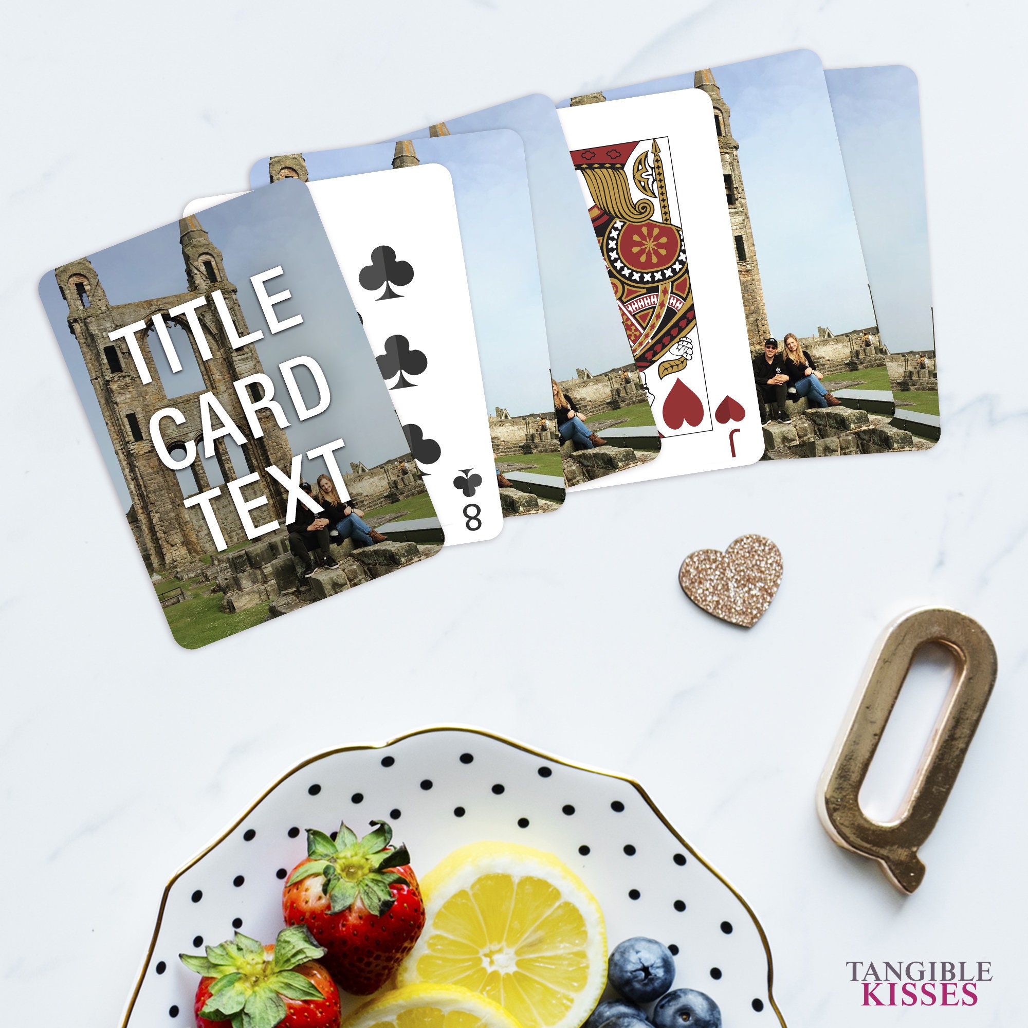 Custom Photo Deck of Cards, Your Photo Here, Personalized Gifts, Custom Printed Cards, Playing