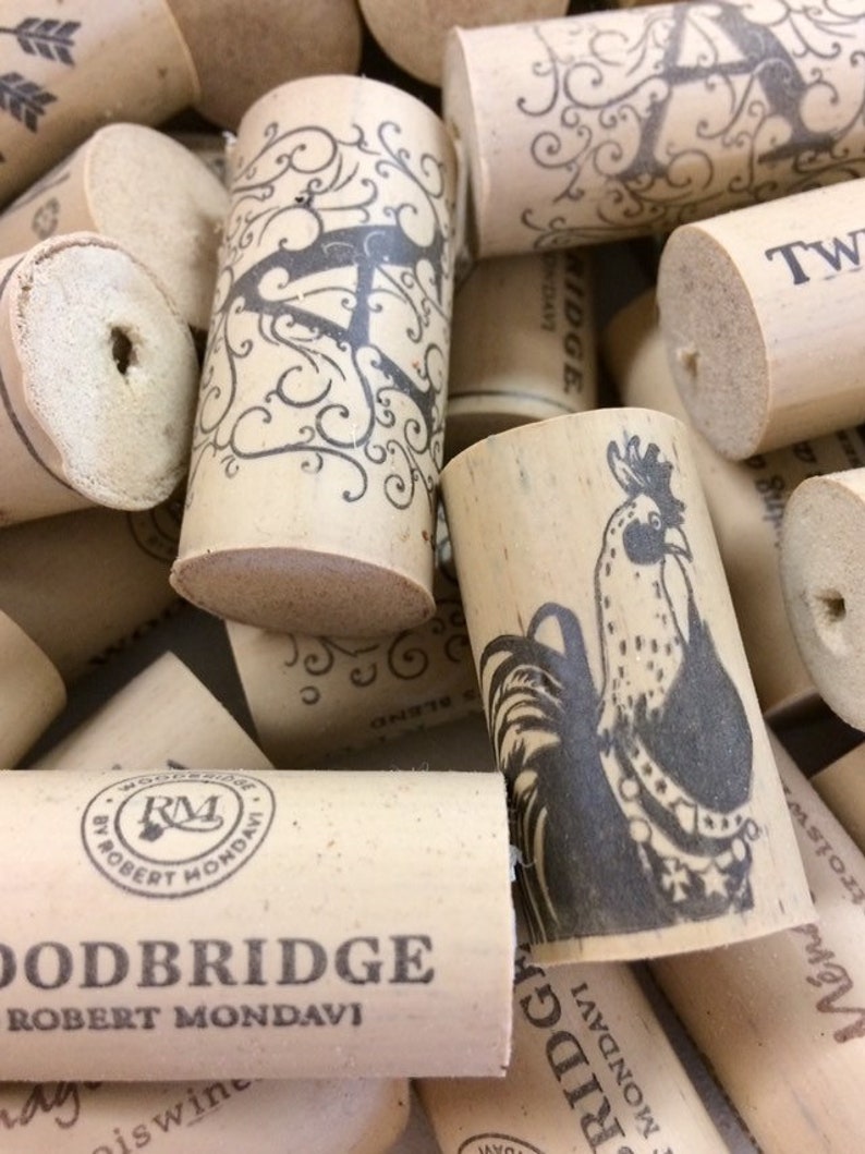50 Used Synthetic Wine Corks for Craft Projects Etsy