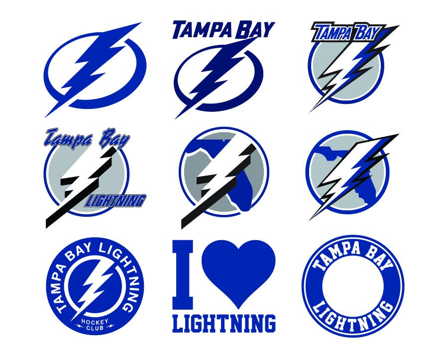 Tampa Bay Lightning Cut Files Tampa Bay Lightning SVG ...