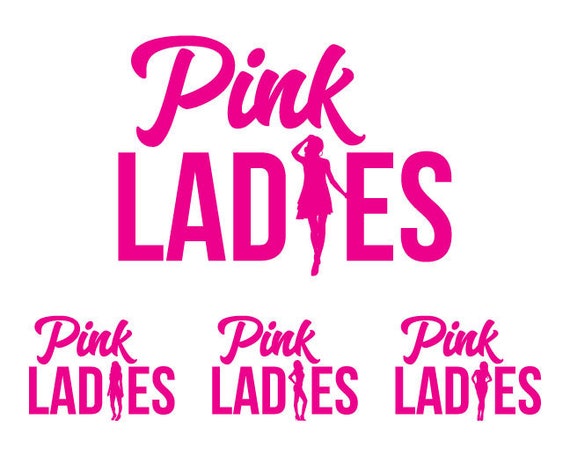 Pink Ladies SVG Files Grease Pink Ladies Cutting Files | Etsy