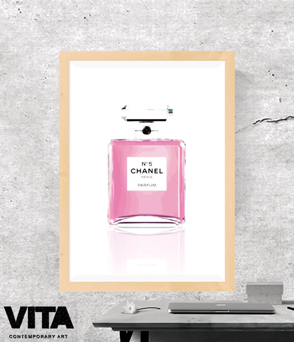 Chanel Print Chanel Perfume Fashion Print Fashion Poster | Etsy