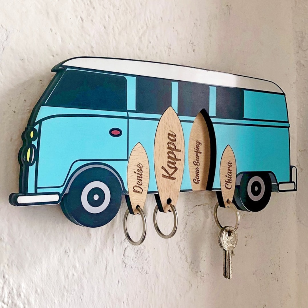 Van Keychain Hanger High Quality Beech Etsy