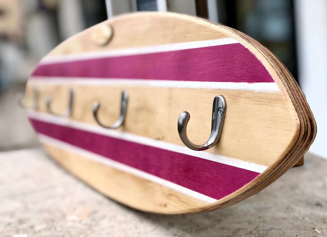 Surfboard Coat Rack Etsy