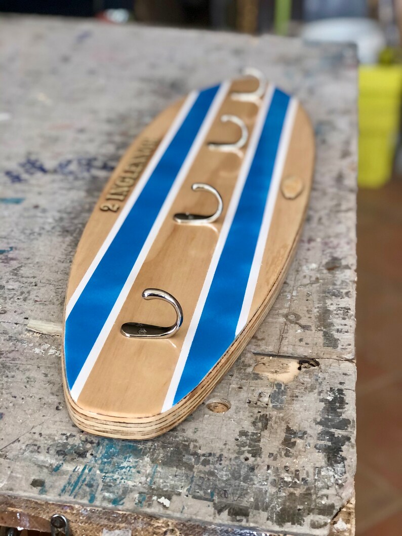 Surfboard Coat Rack Etsy