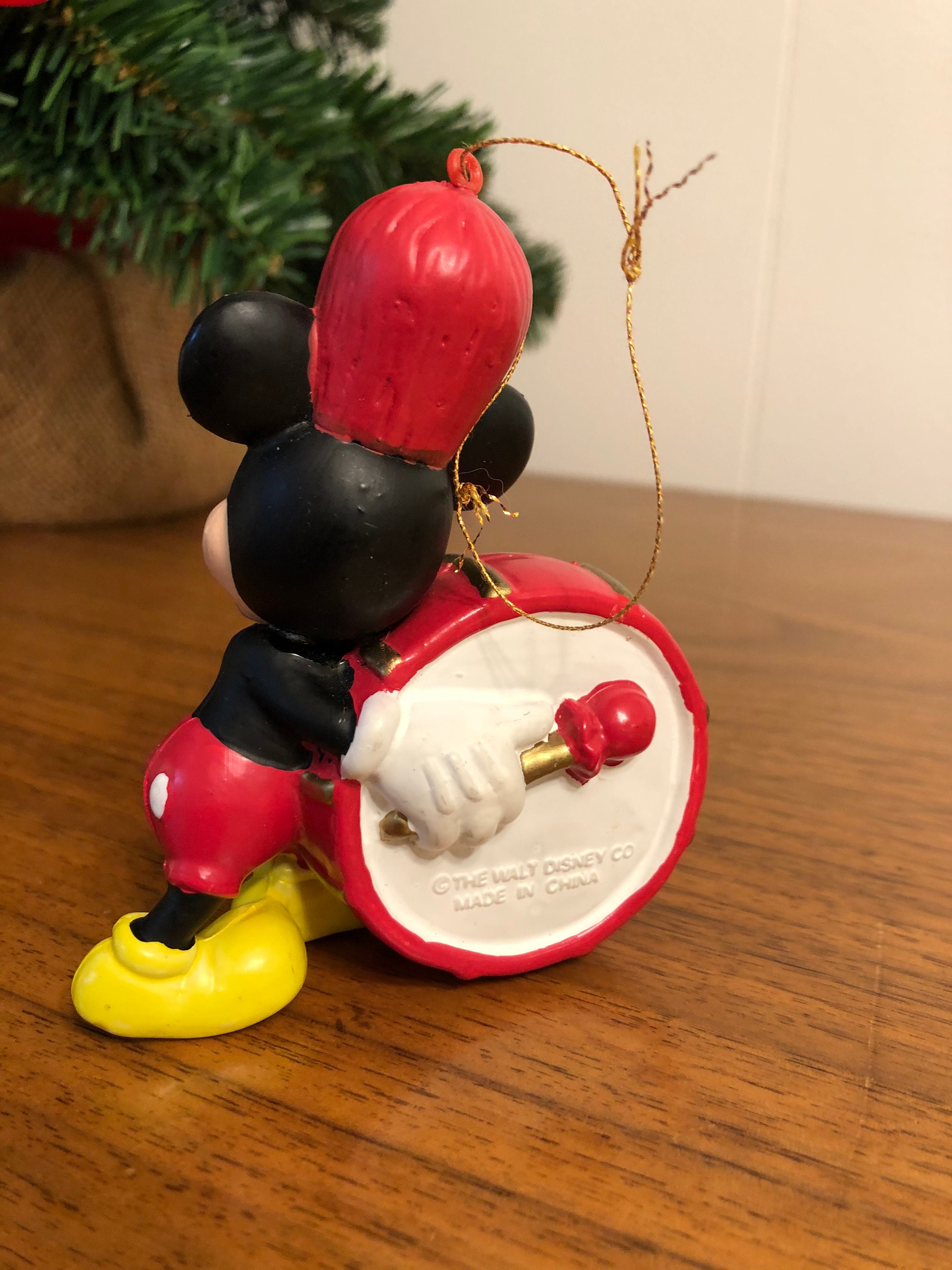 Vintage Disney Mickey Mouse Christmas Ornament Marching Band | Etsy