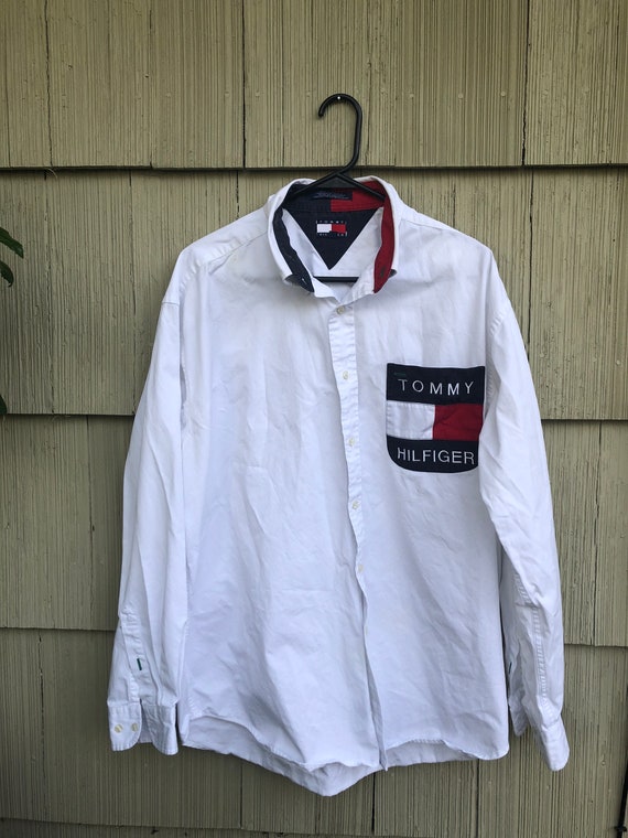 hilfiger button up