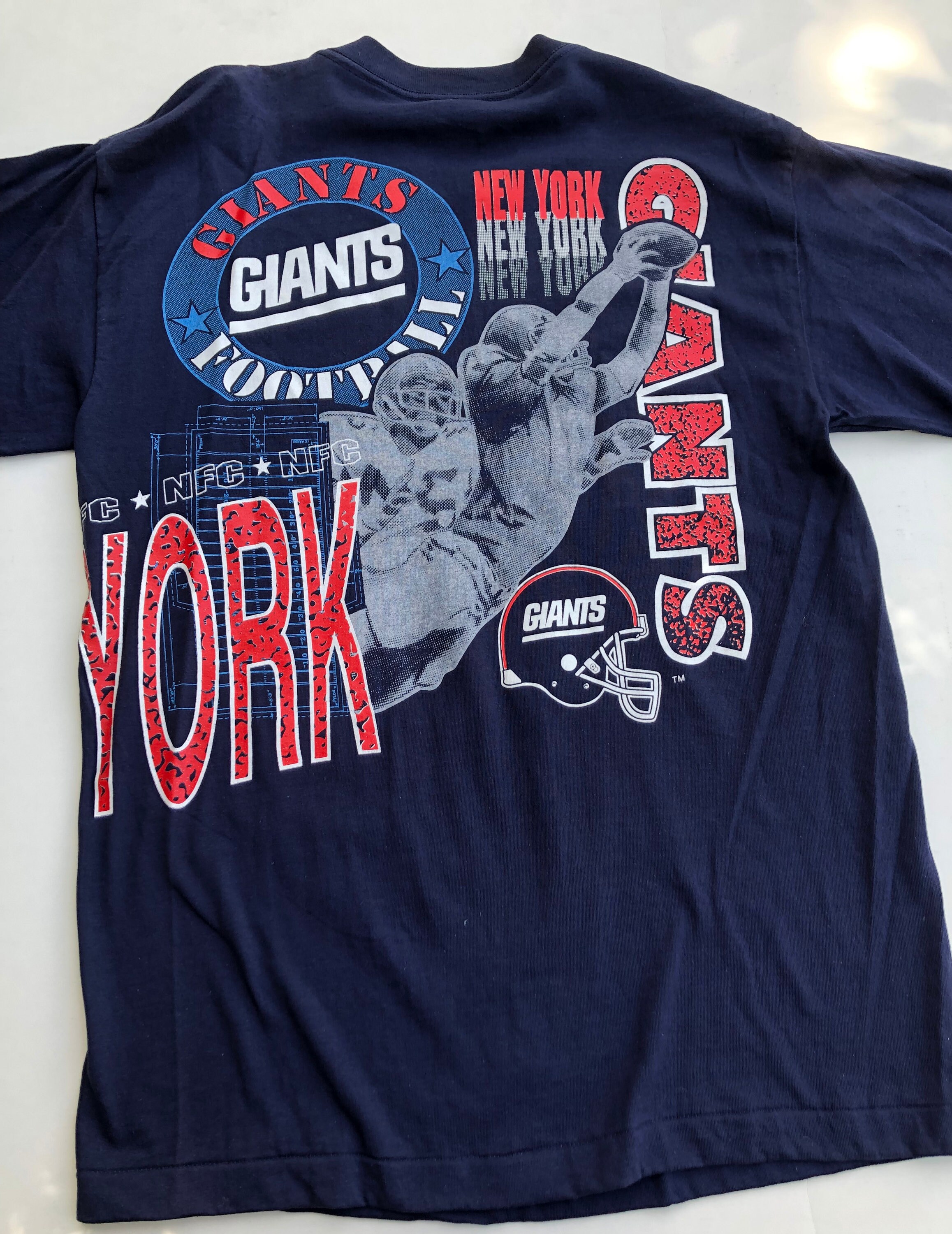 90s Deadstock New York Giants Logo 7 Vintage NFL T-shirt 90s Deadstock New York Giants Logo 7 Vintage NFL T-shirt