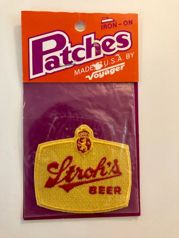 1970s Stroh's Beer Vintage Patch, Vintage Beer, A… - image 1