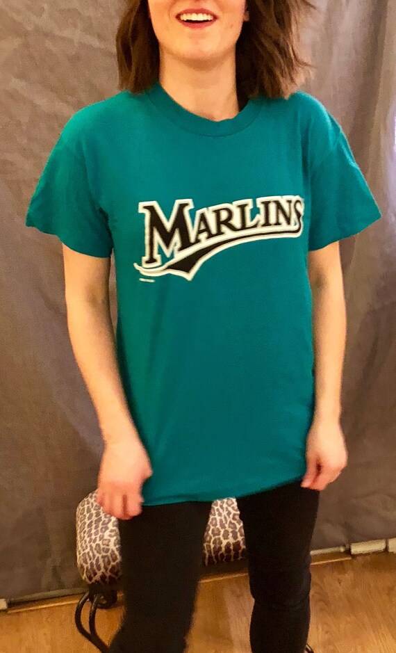 vintage marlins jersey