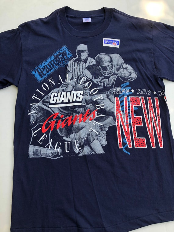 90s Deadstock New York Giants Logo 7 Vintage NFL T-shirt 90s Deadstock New York Giants Logo 7 Vintage NFL T-shirt