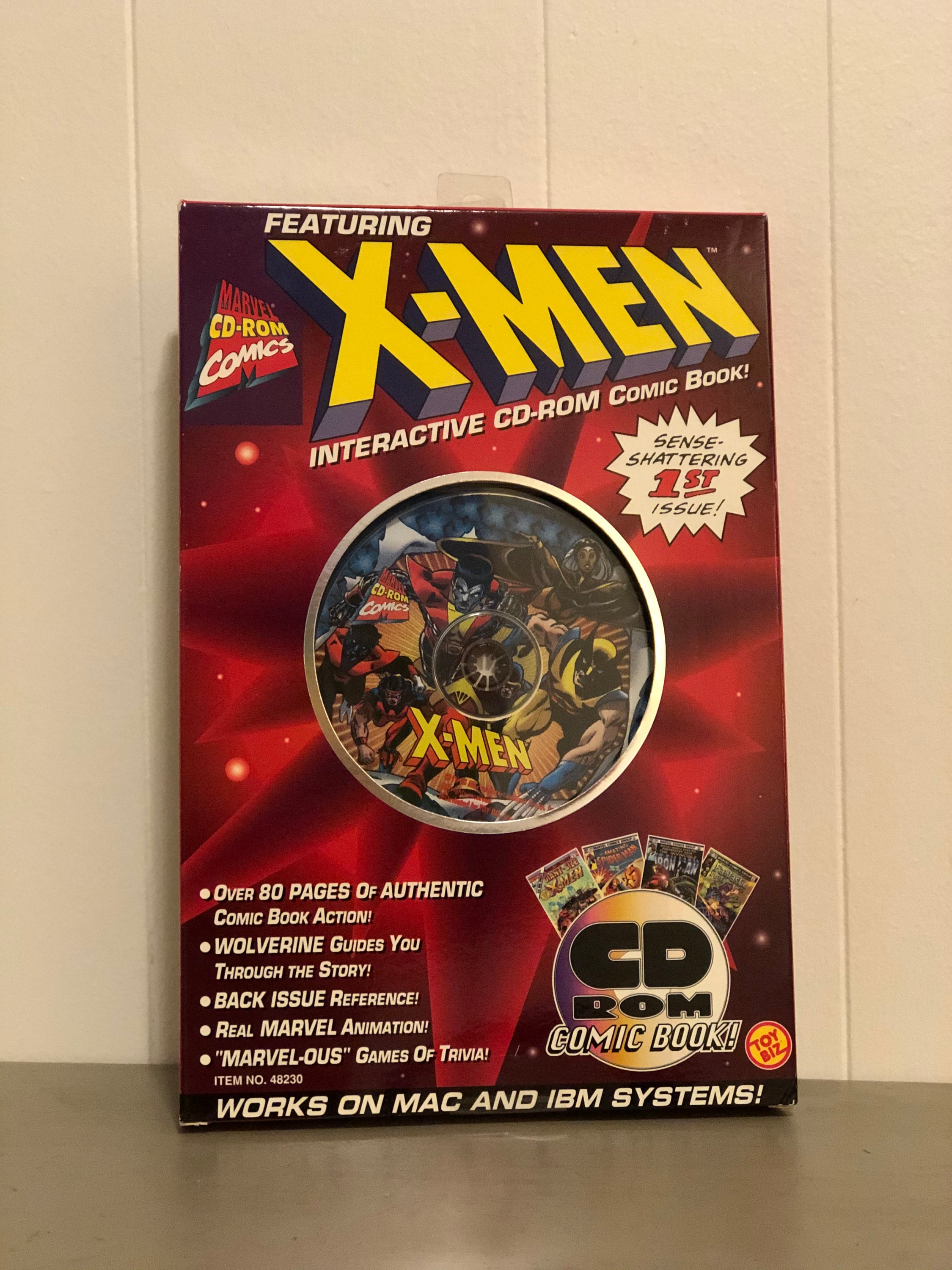 熱い販売 90s Vintage Marvel Cd-rom Comics, X-men, Fantastic Four その他
