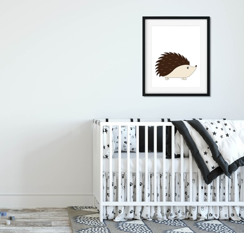 hedgehog nursery decor