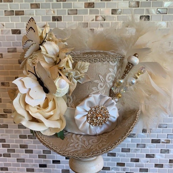Bridal Top Hat Etsy