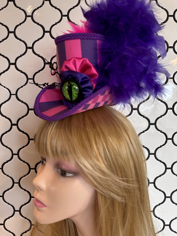 Chesire cat mini top hat s-l400.jpg main image 2
