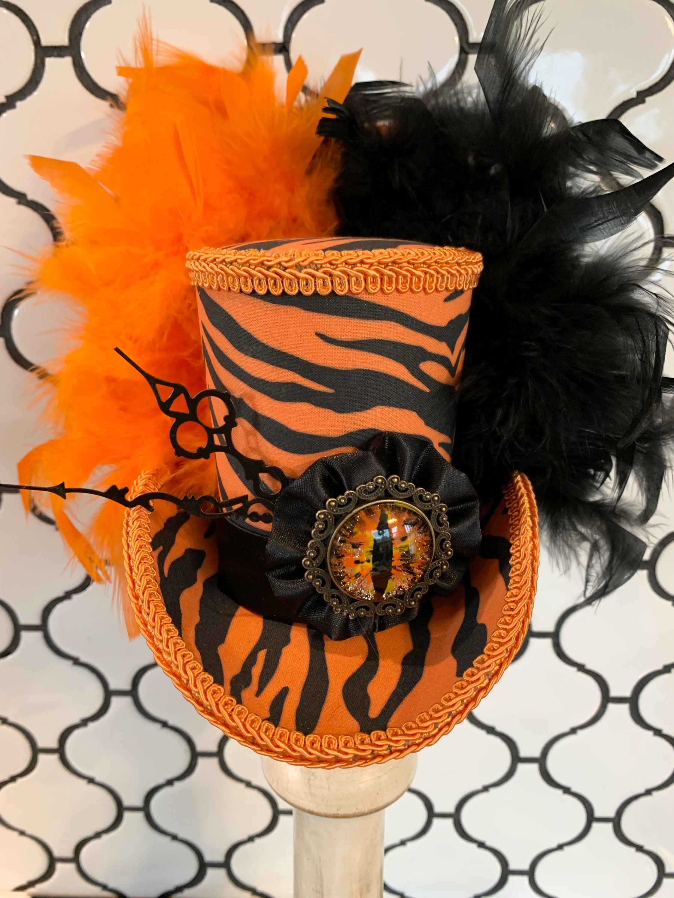 New Feather Mesh Mask Top Hat New Feather Mesh Mask Top Hat