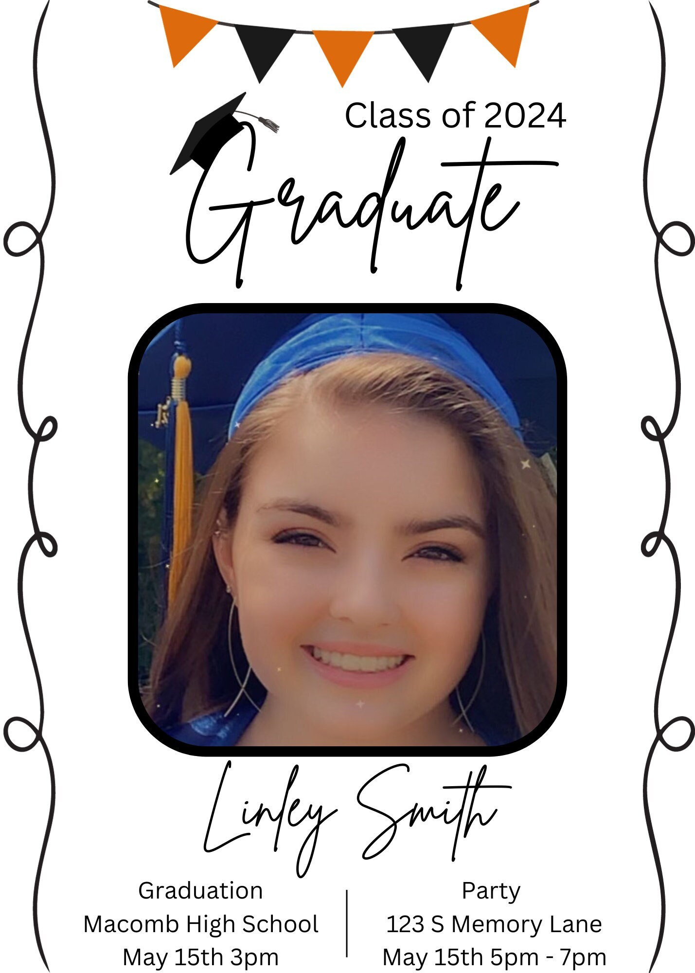 editable-5x7-college-high-school-graduation-invitation-template-etsy