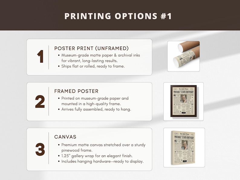 25th Birthday Gift Newspaper Poster| Back in 2001 Sign | Printed or Digital image 6