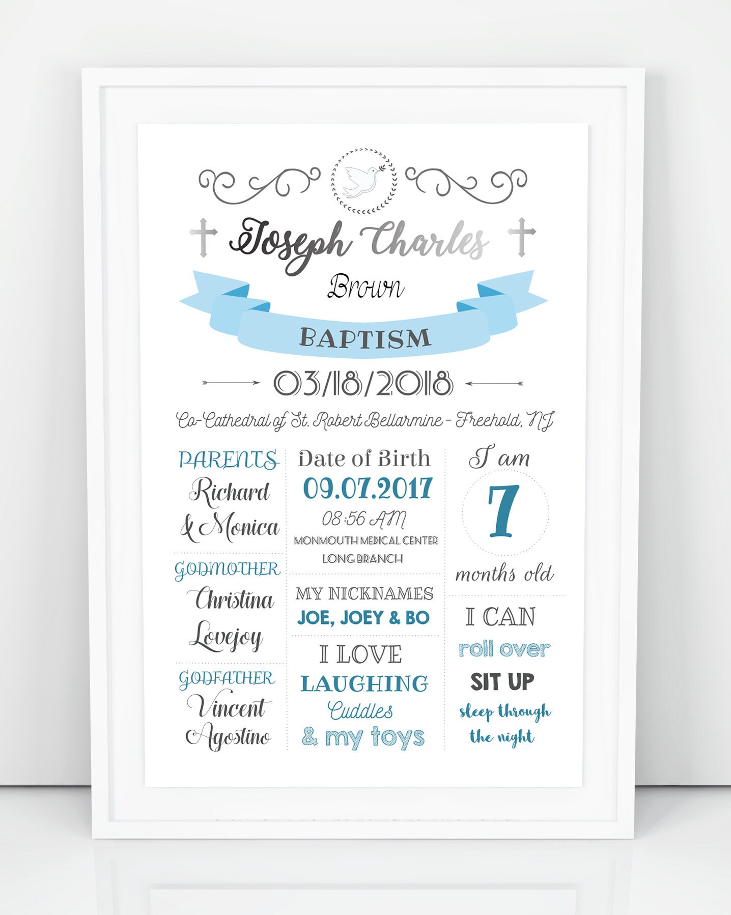 What is necessary for the baptism of the boy What is necessary for the baptism of the boy