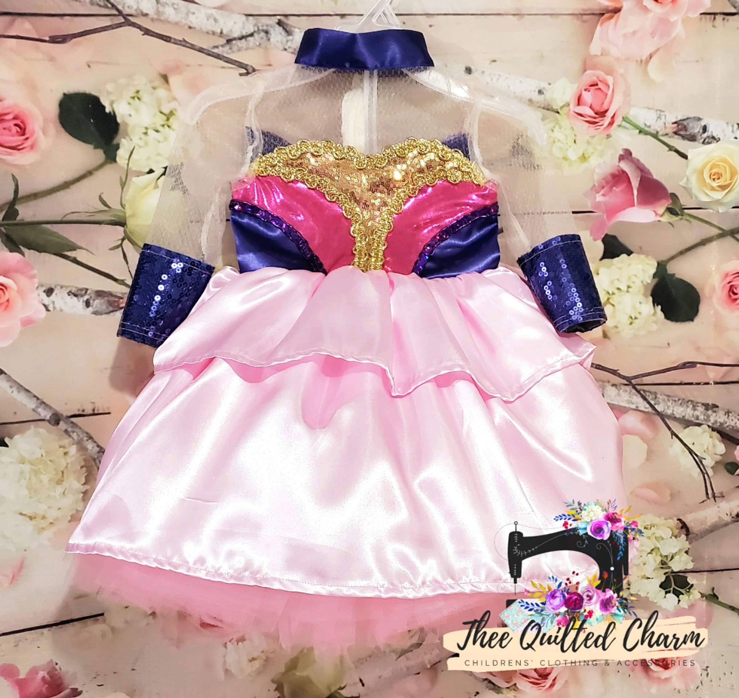 Vestido de cosplay inspirado en Luli pampin, vestido de primer cumpleaños  para niñas, disfraz de luli pampin cosplay, disfraz de primer cumpleaños