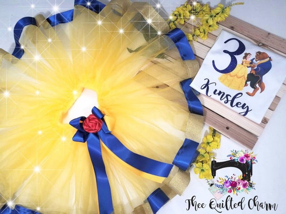 beauty and the beast tutu