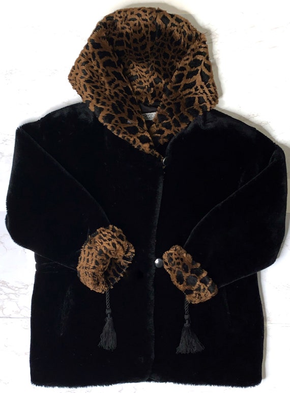 Leopard Teddy Coat