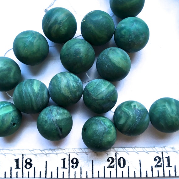 20MM MATRIX TURQUOISE GEMSTONE BLACK WHITE STRIPE FLAT ROUND LOOSE BEADS 16/"