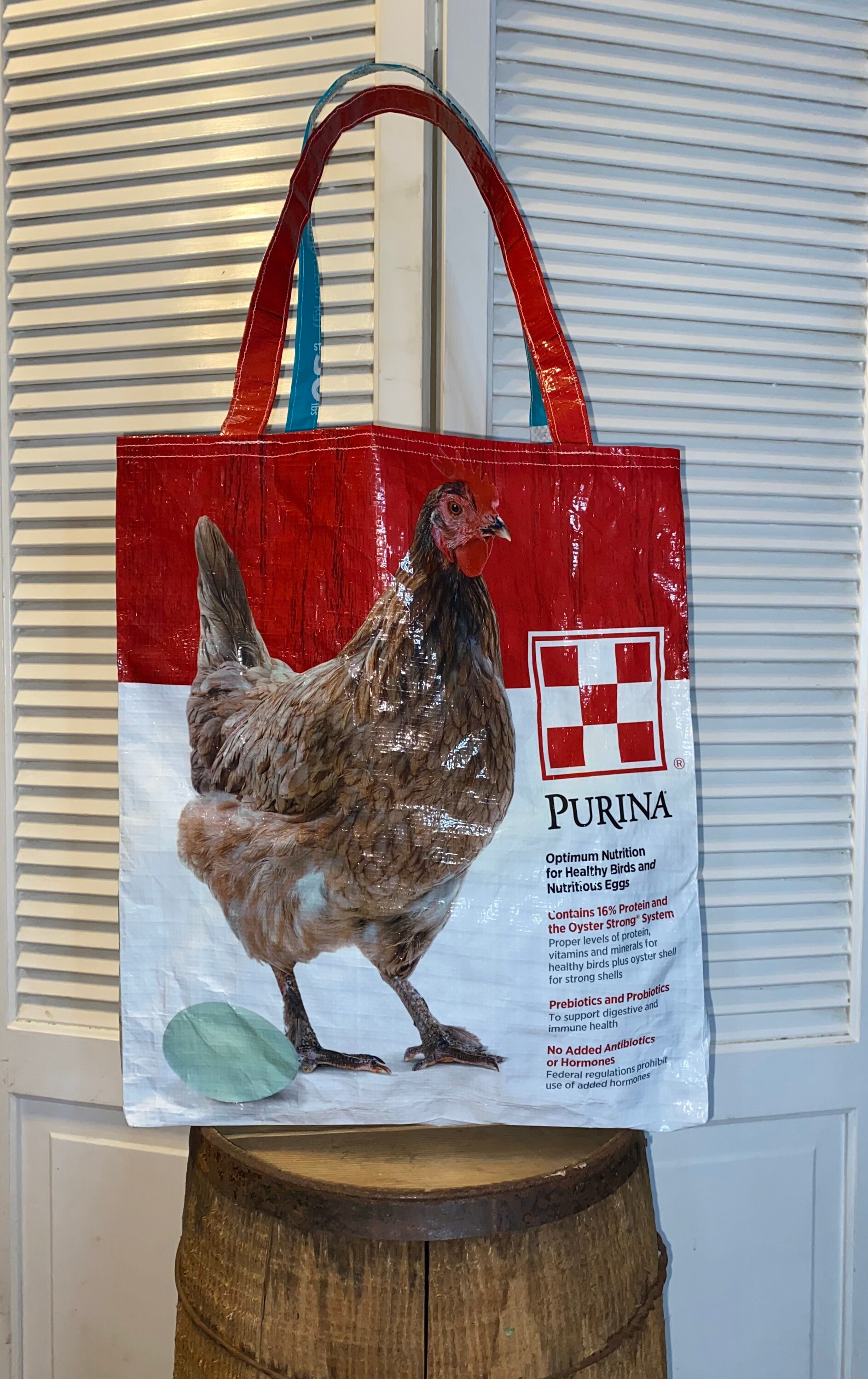 Reusable Grocery Bag/ Feed Sack Bag/ Farmers Market Tote Etsy