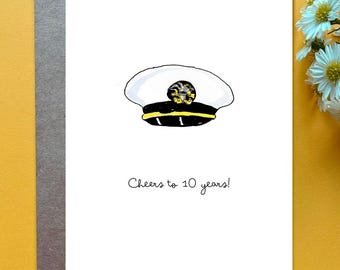 Custom Naval Officer Graduation Card Military Promotion Card Navy Officer Retirement Gift Personalized Navy Officer Graduation Card