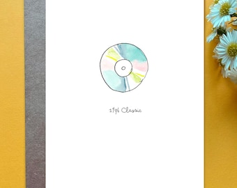 Custom 30th Birthday Card 1996 Birthday Girl Minimal Birthday Gift Personalized Card for 30th Birthday Card