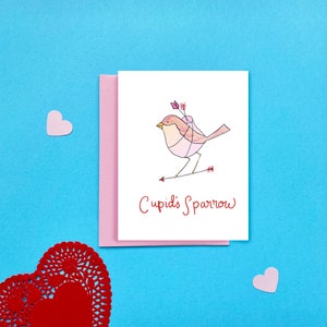 Amors Spatz Valentine, Michael Scott Valentine, Lustige Büro-Jubiläumskarte, Lustiger Büro-Valentinsgruß, Amors lustiger kleiner Vogel