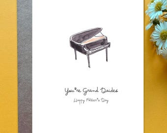 Irish Father's Day Card for Daideo Father's Day Gift for Grandfather Custom Name Card You're Grand Father's Day