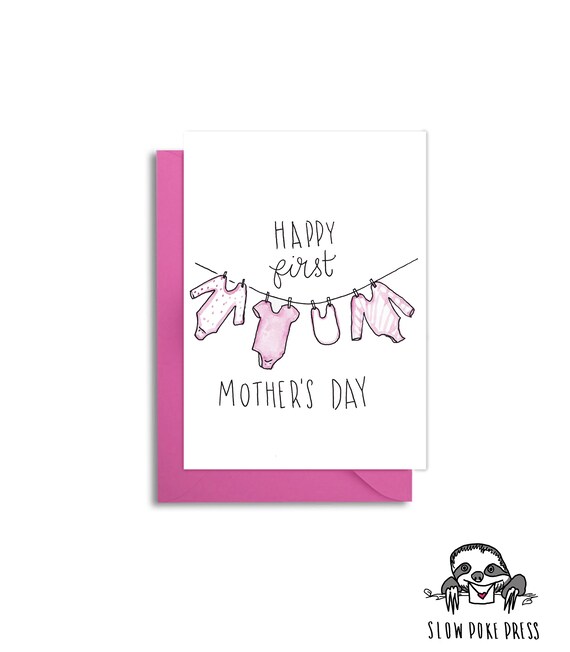 First Mother s Day Card First Mother s Day 1st Mother s Day Card