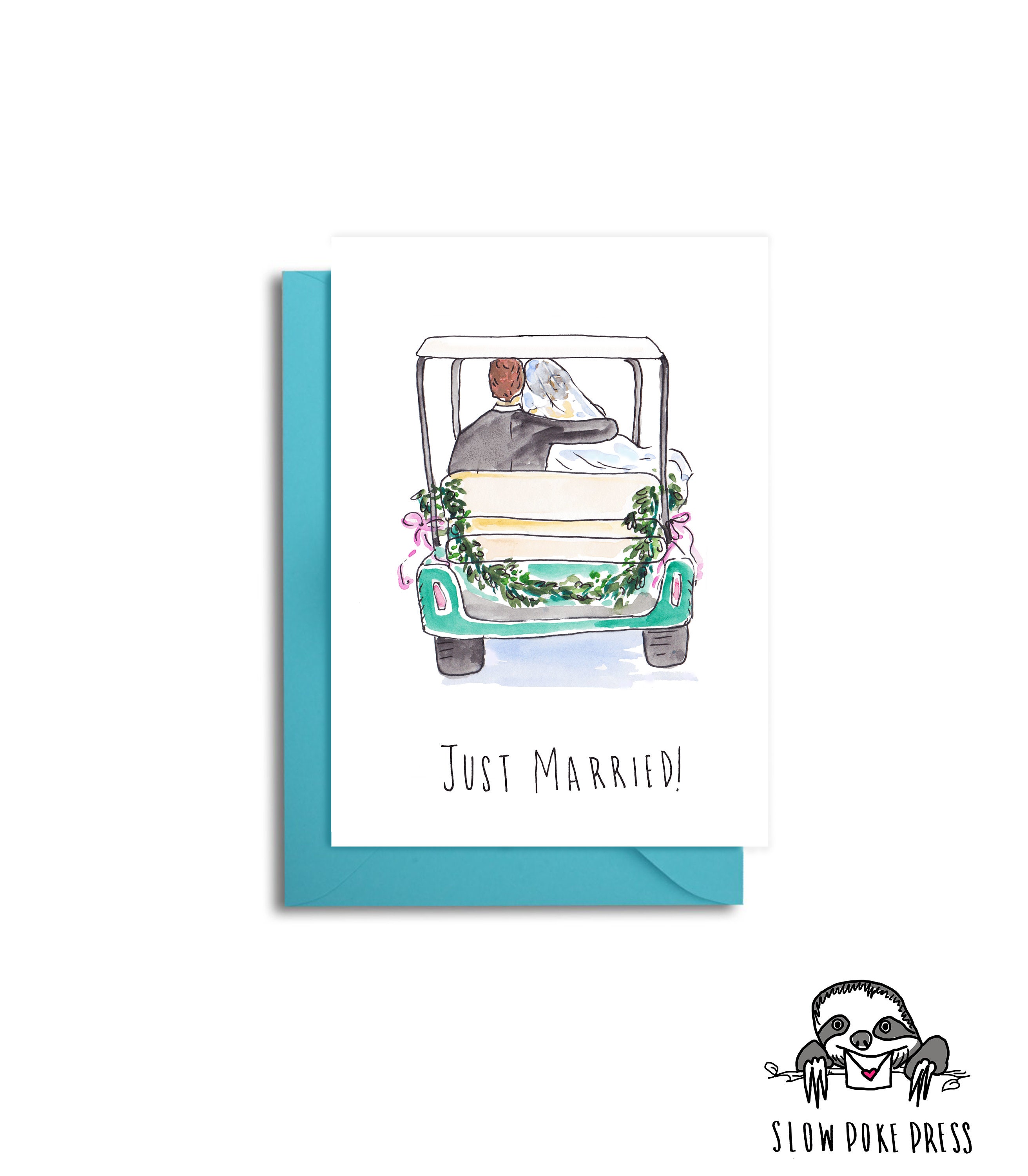 Wedding Getaway Golf Cart Just Married Card Funny Wedding - Etsy Wedding Getaway Golf Cart Just Married Card Funny Wedding - Etsy