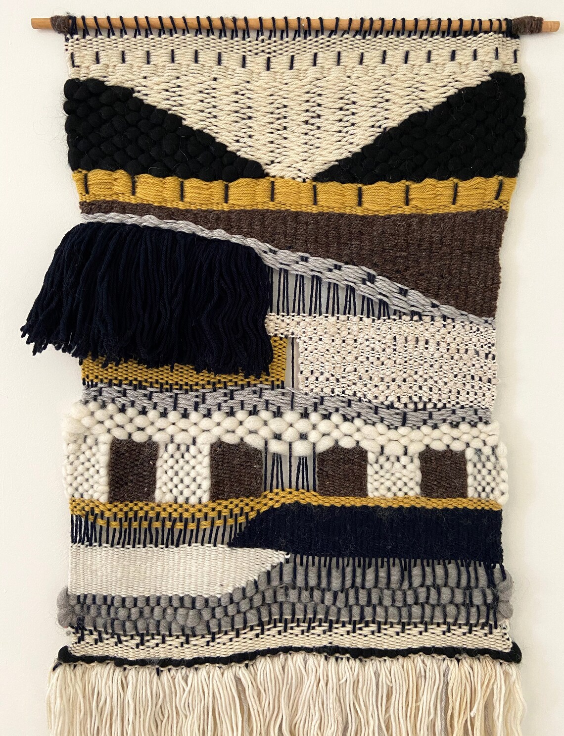 Large Woven Tapestry Multicolor II Etsy