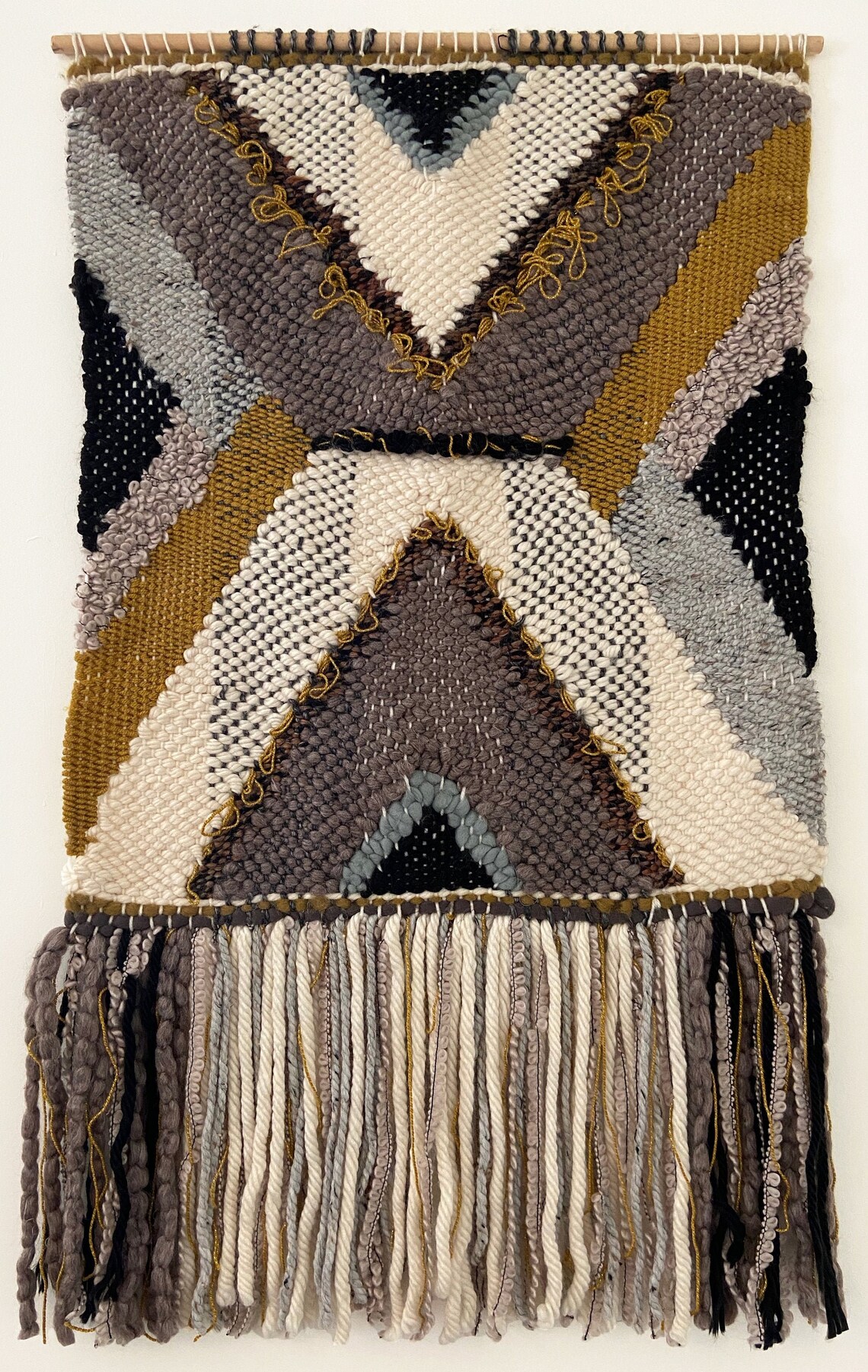 Large Woven Tapestry Multicolor II - Etsy