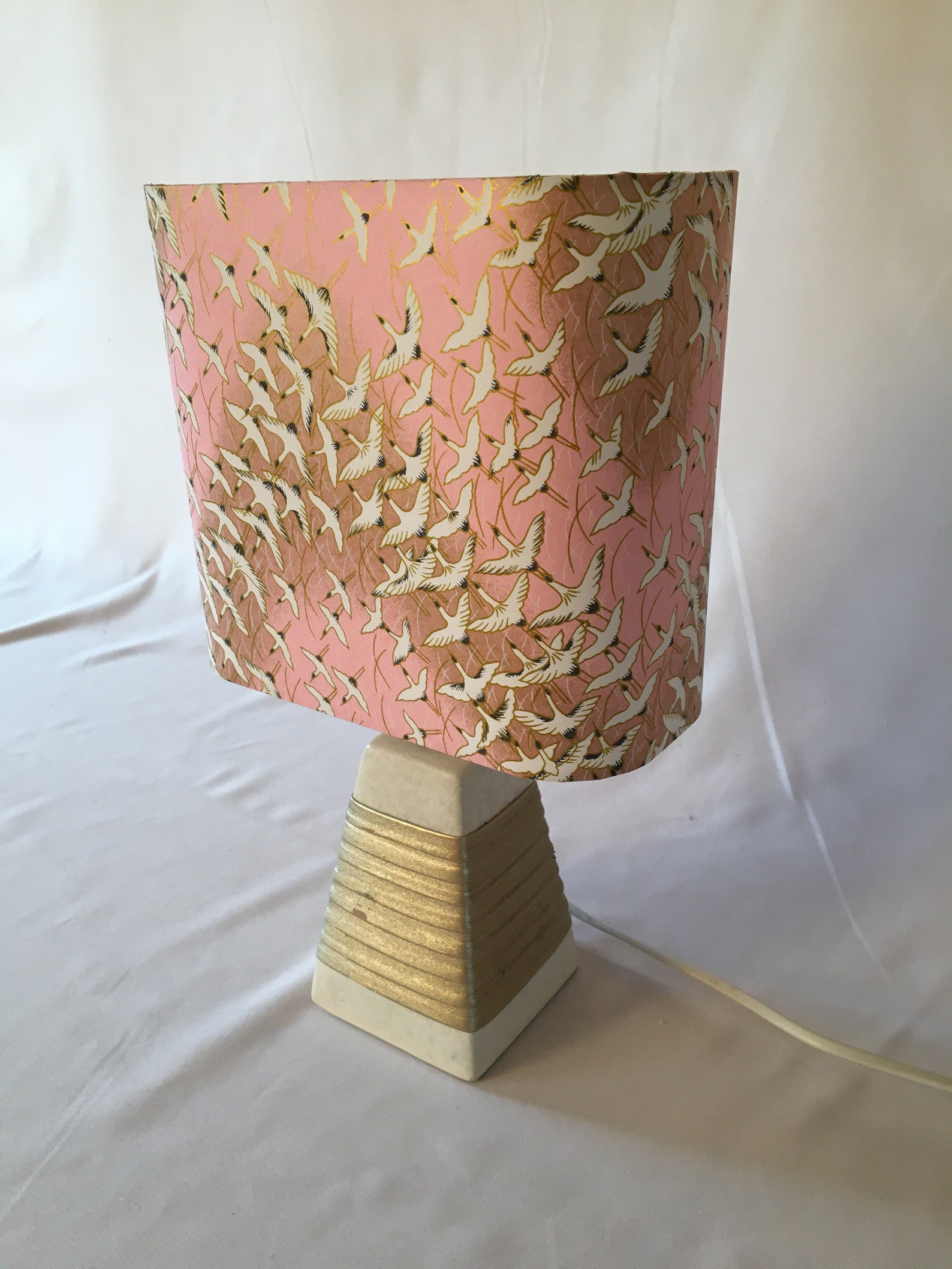 Lampshade rectangular with rounded corners 20 cm wide 10 Etsy