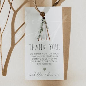 Etiqueta de lembrancinha para impressão, modelo de etiqueta de lembrancinha, etiqueta de lembrancinha para tenda, etiqueta de presente, download instantâneo, etiqueta de lembrancinha de aniversário, menina, boho, selvagem, um, editável, HANNA