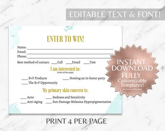 rose gold raffle ticket raffle ticket template monat raffle etsy