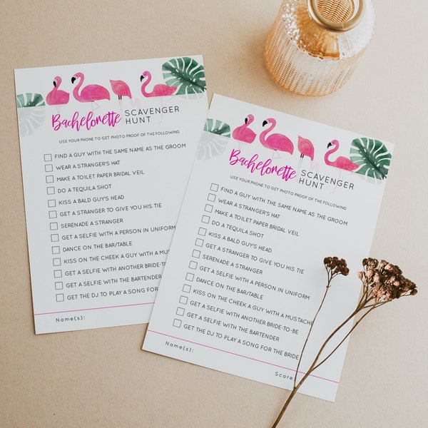 OAKLEY Bachelorette Party Selfie Scavenger Hunt, Bachelorette Party Games, Bachelorette Games, Flamingo Bachelorette, Beach Bachelorette